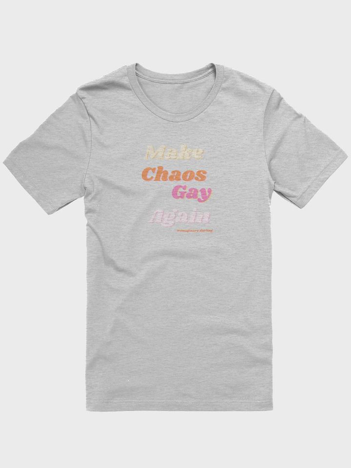 chaotic gay campaign t-shirt product image (2)