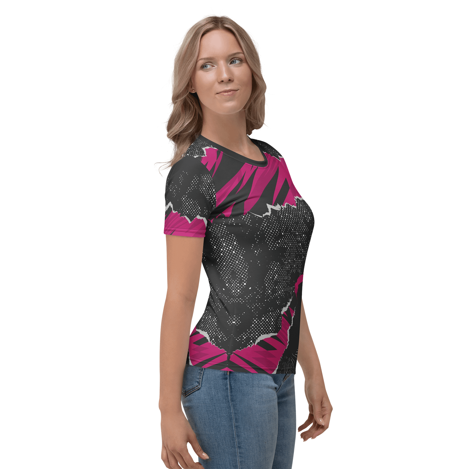 Purple Flash | Women's Crew Neck T-Shirt product image (7)