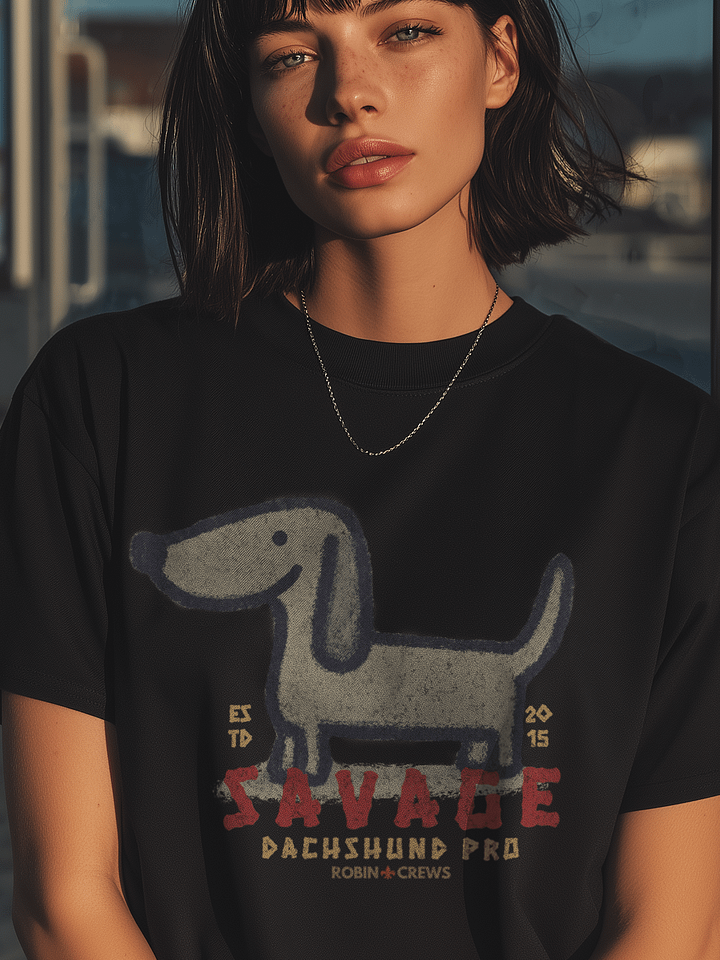 dachshund shirt product image (2)