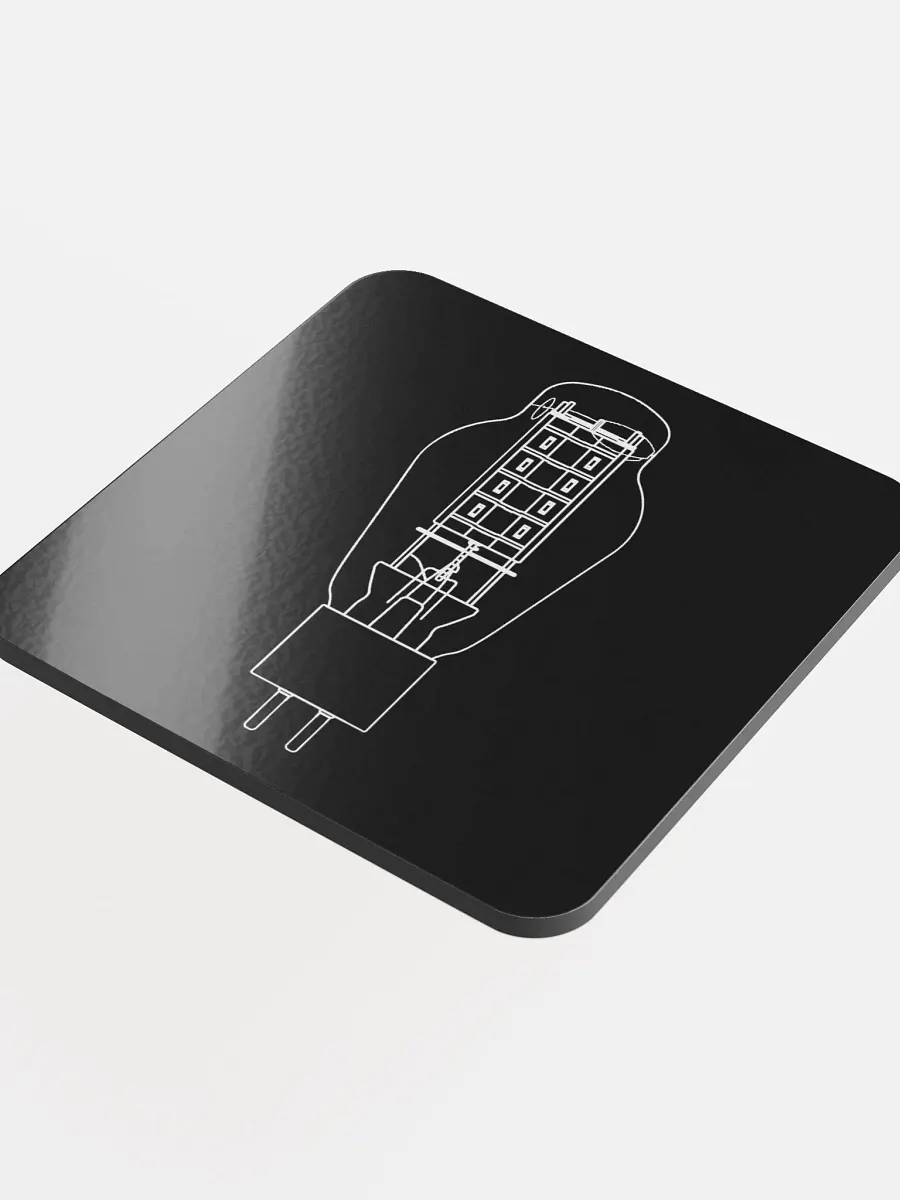 Iyagi Tube Glossed Cork Coaster (black) product image (4)
