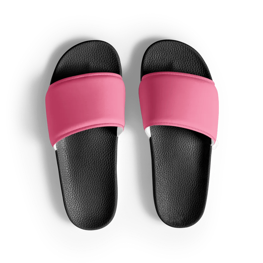 Pink/Black Women's Slides product image (1)