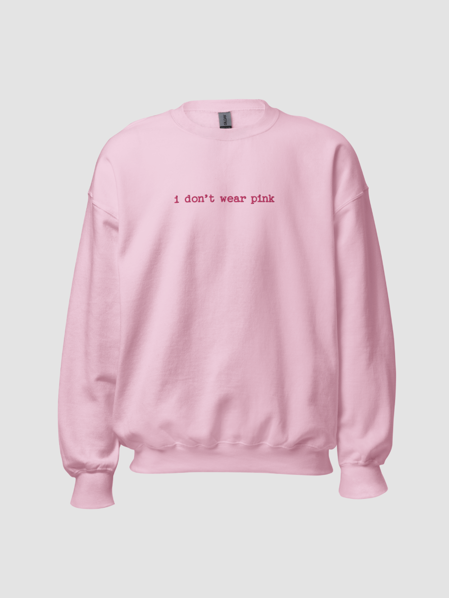 i don’t wear pink crew product image (8)
