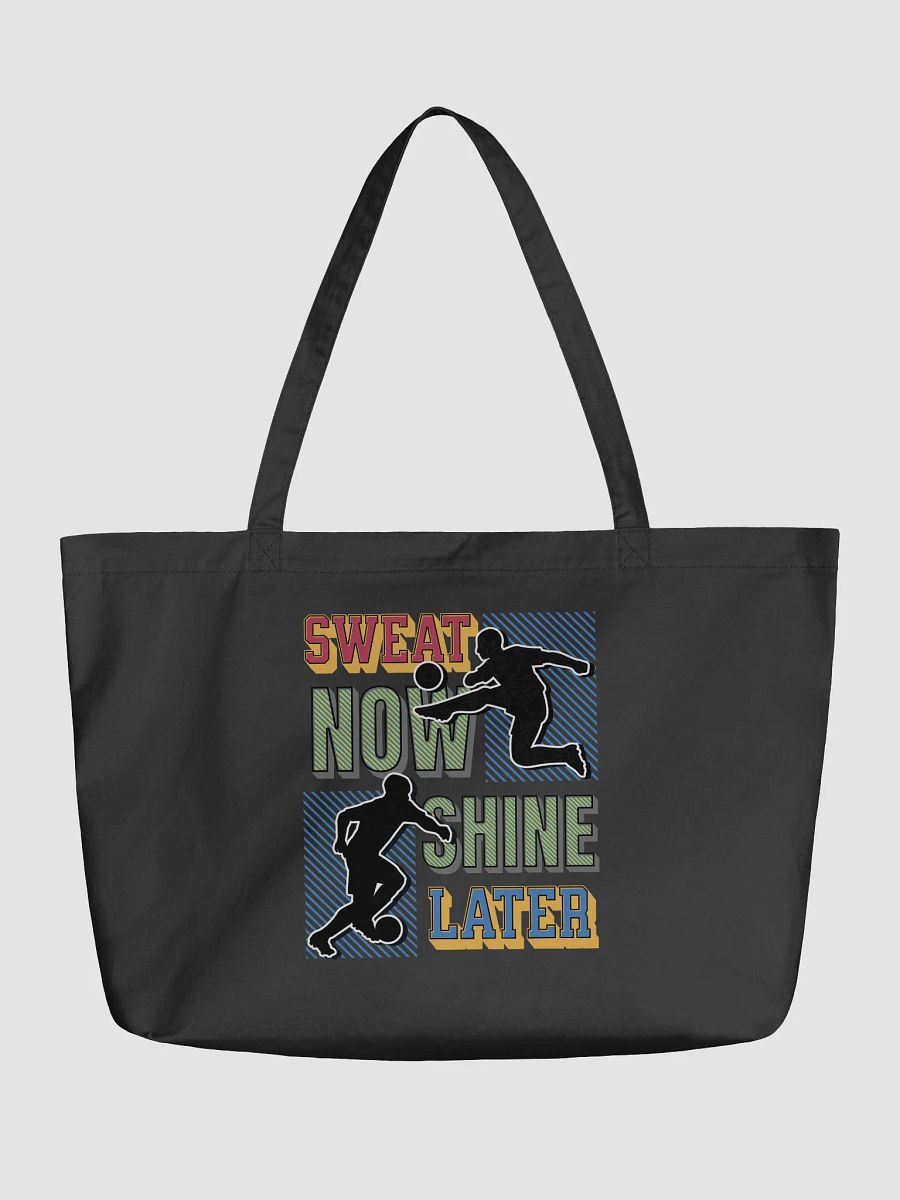 Sweat Now Shine Later Soccer Stars Eco Tote product image (2)