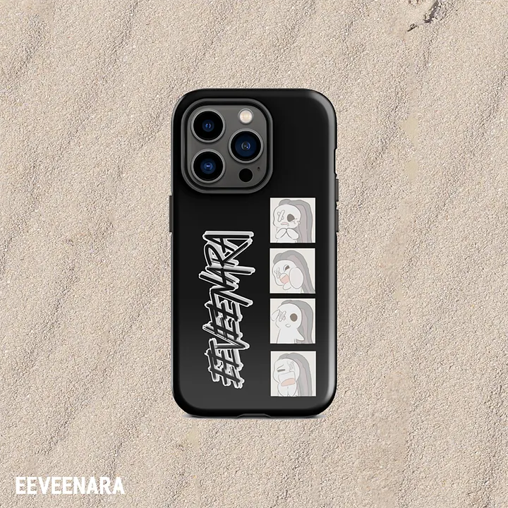 EV BUNNIES IPHONE CASE - [BLACK] product image (1)