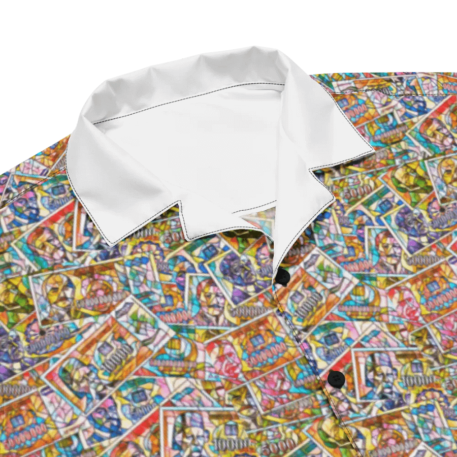 Jugoslovenski inflatorni dinar 1993 (Kolaž/mozaik) Hawaiian Shirt product image (3)