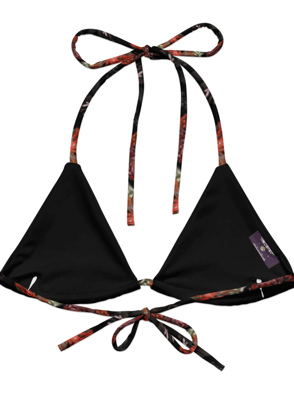 Starry Night | Recycled Padded String Bikini Top product image (6)