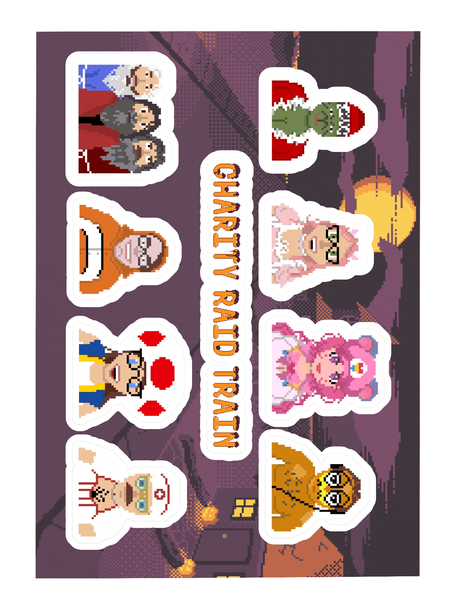 Pixel Art CRT Characters product image (3)