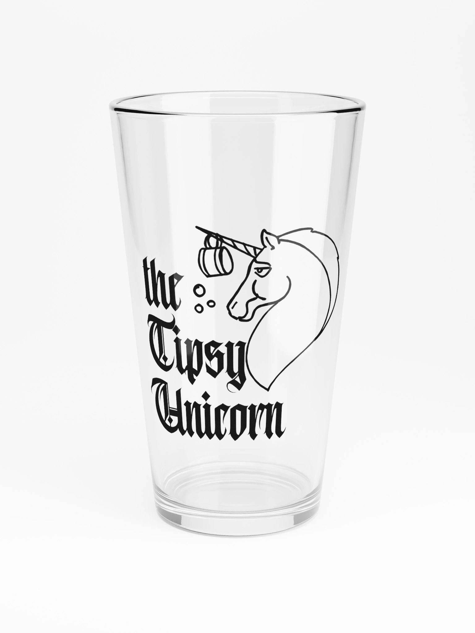 Tipsy Unicorn Pint Glass product image (3)