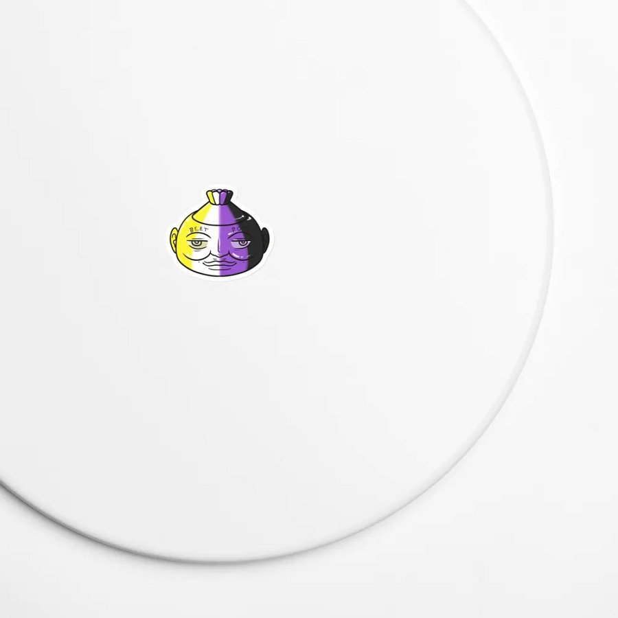 Nonbinary Poot magnets product image (6)