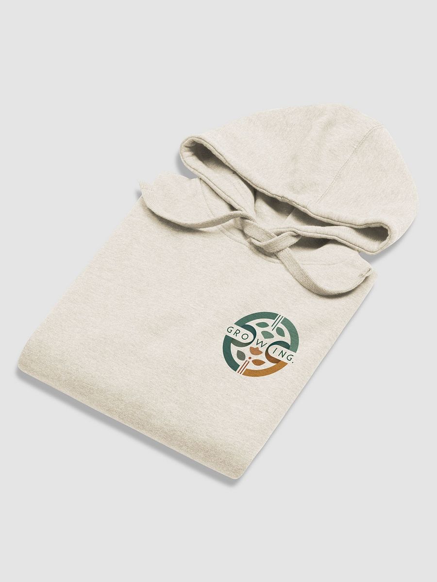 GROWING Unisex Premium Hoodie - Nature-Inspired Design product image (24)