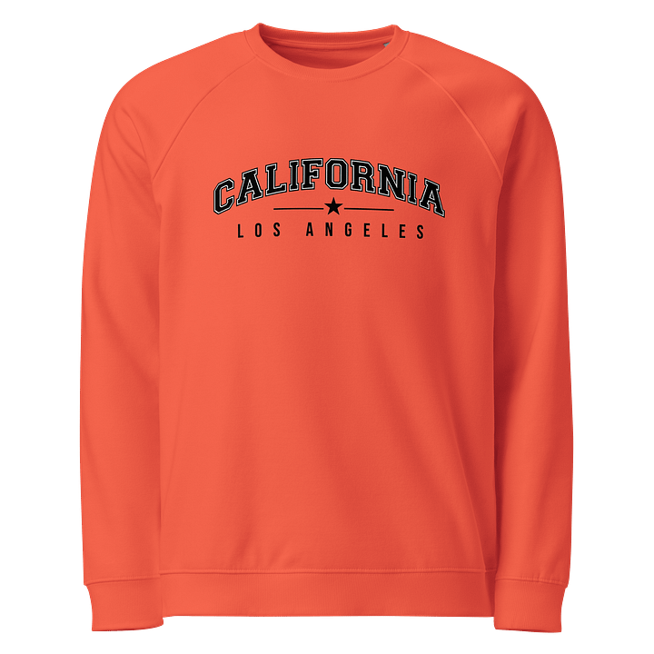 California | Los Angeles Organic Unisex Raglan Sweatshirt product image (1)
