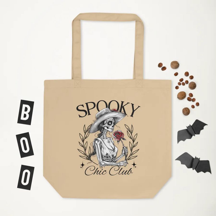 Spooky Social Club Trick or Treat Canvas Cotton Bag product image (7)