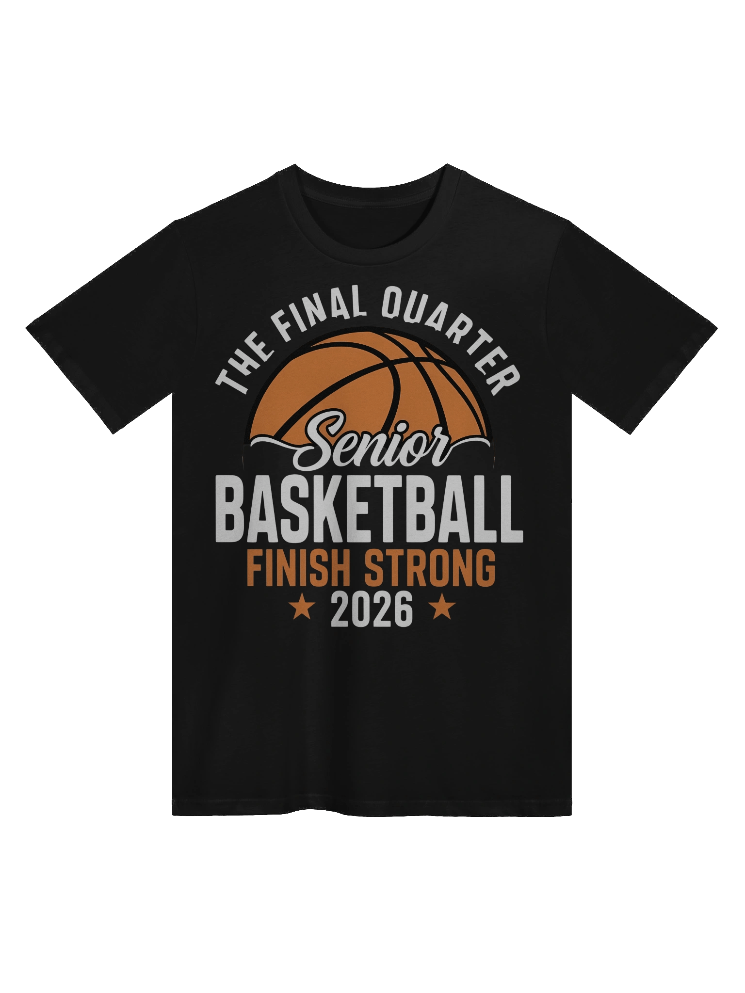 Senior Finish Strong Basketball 2026 T-Shirt product image (2)