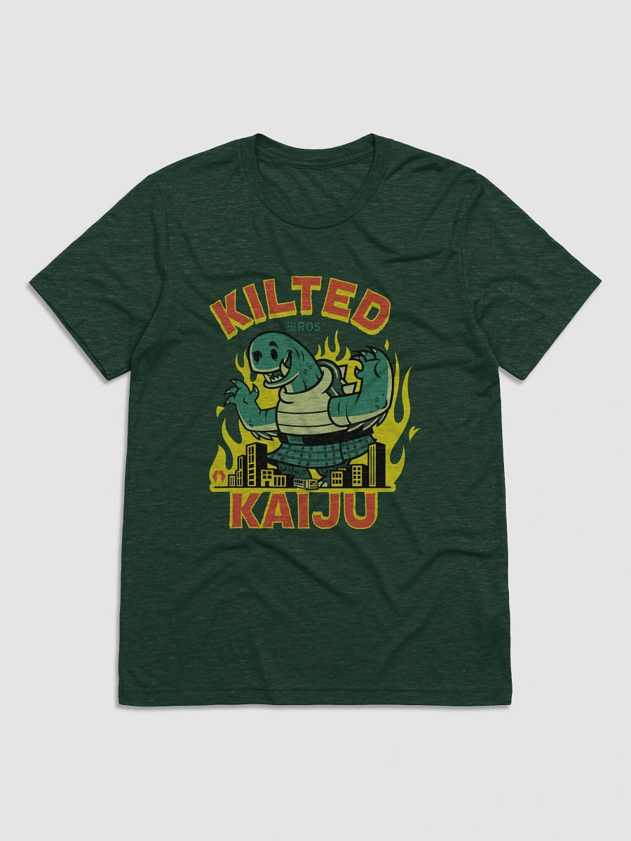 Kilted Kaiju triblend shirt product image (1)