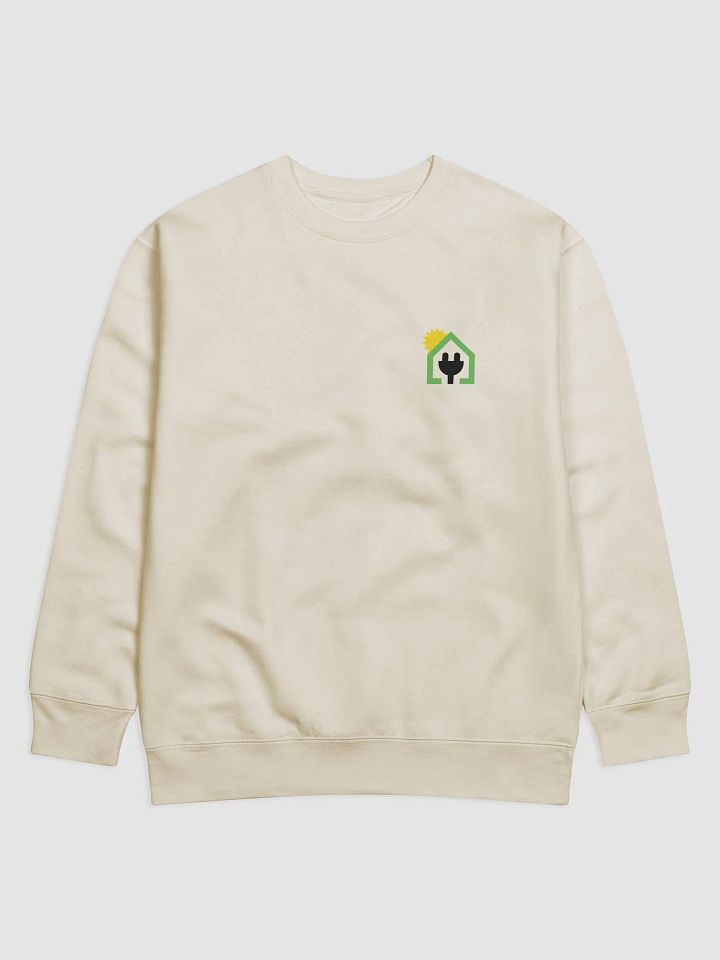 Plug It In Solar High-Quality Premium Sweatshirt product image (4)