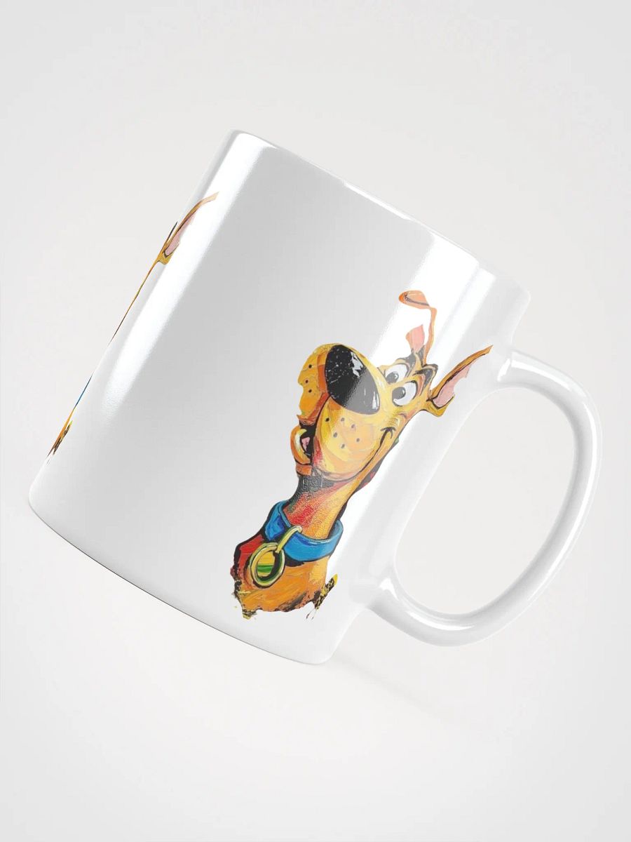 Cheerful Dog Scooby Doo Trio White Glossy Mug product image (10)