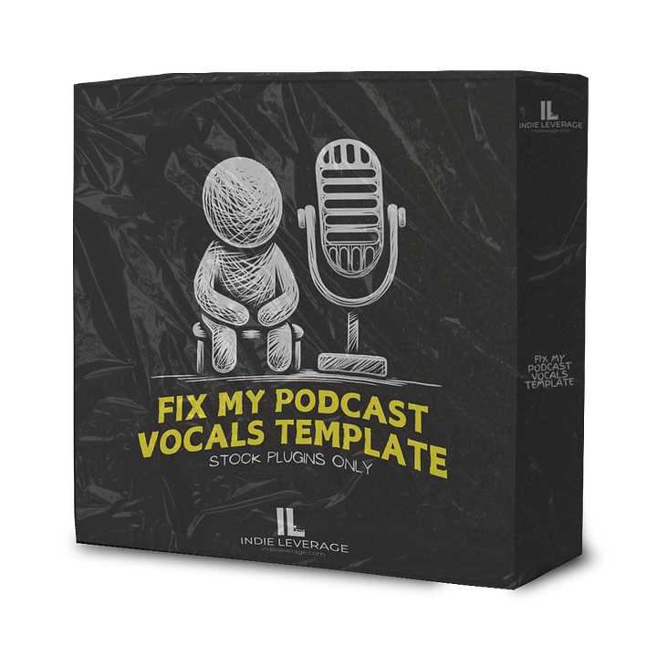 Fix My Podcast Vocals Template (Stock Plugins) for Logic Pro product image (1)