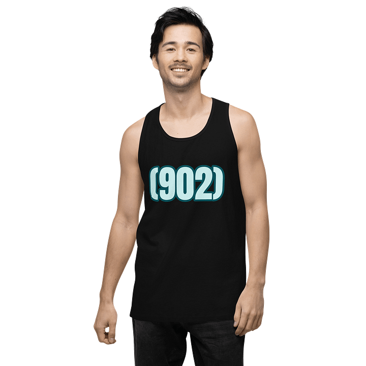 Bold Blue 902 Men's Tank Top AREA CODE 902 product image (2)