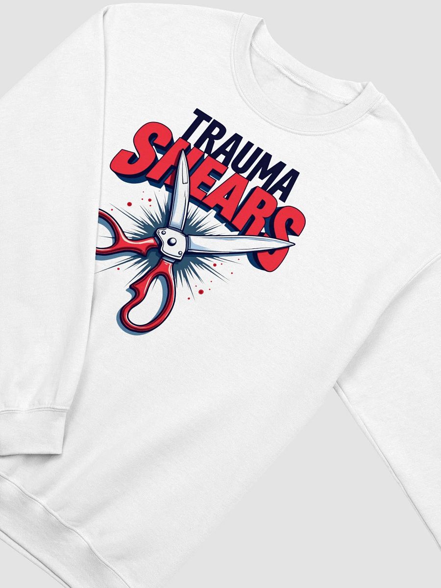 Dynamic Trauma Shears Illustration Crewneck product image (13)
