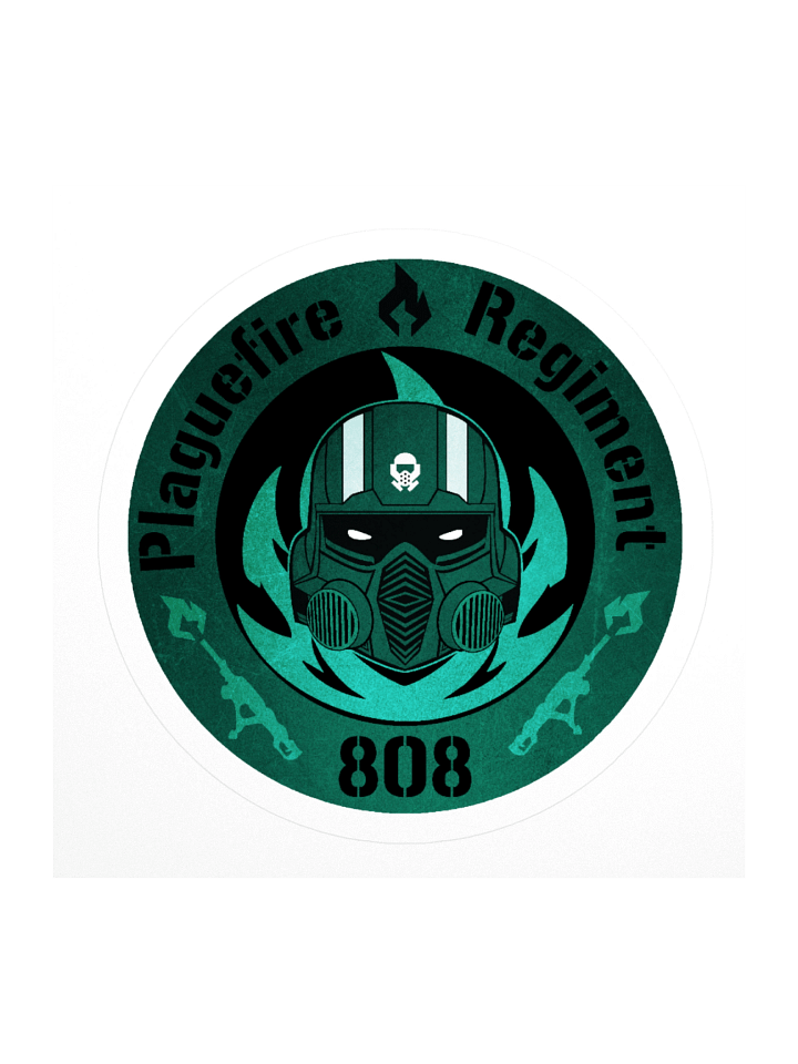 Plaguefire Regiment Sticker product image (1)