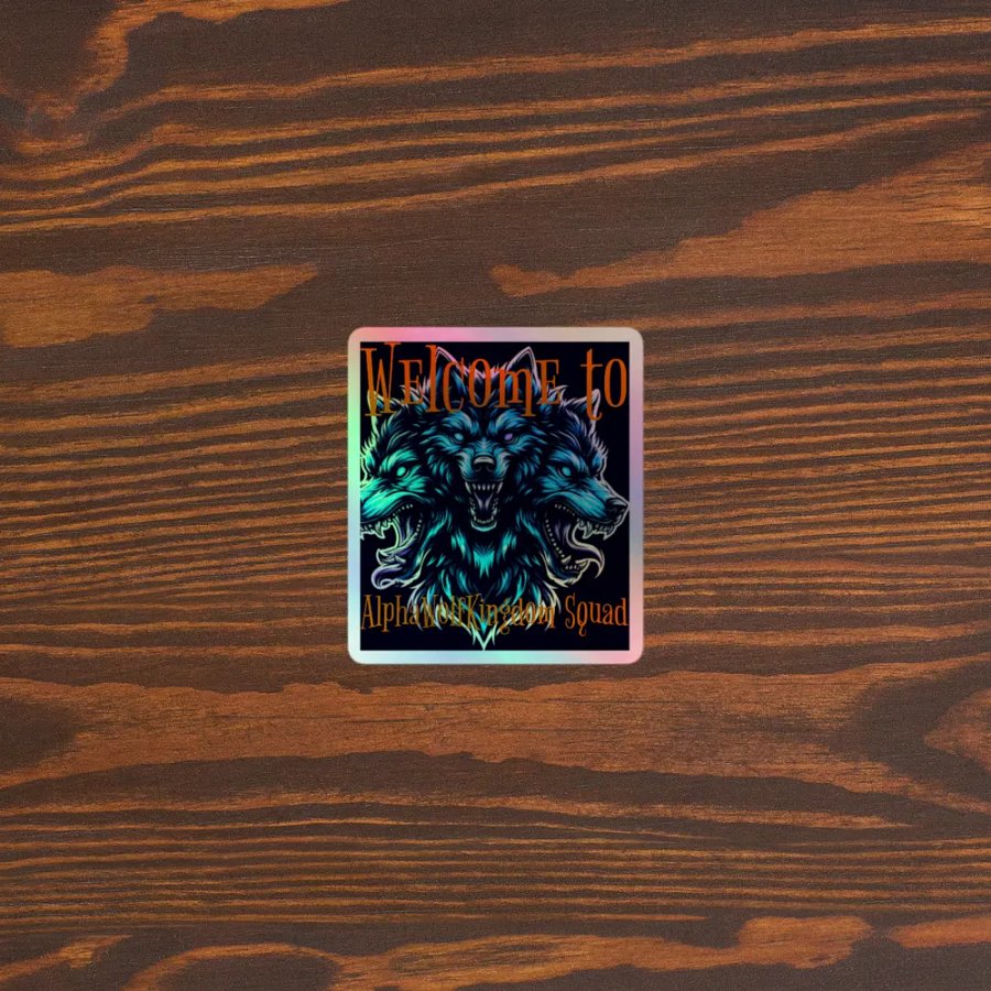 AlphaWolfKingdom Squad Holographic Sticker Pack product image (3)