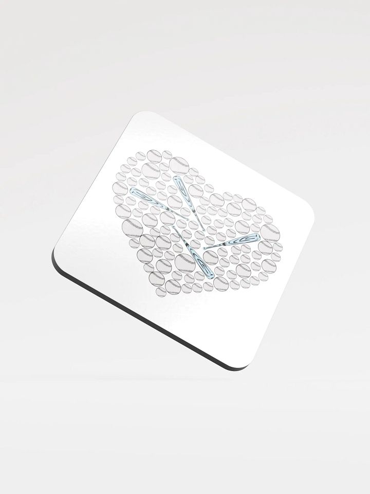 Pure Heart Baseball Coaster Set product image (2)