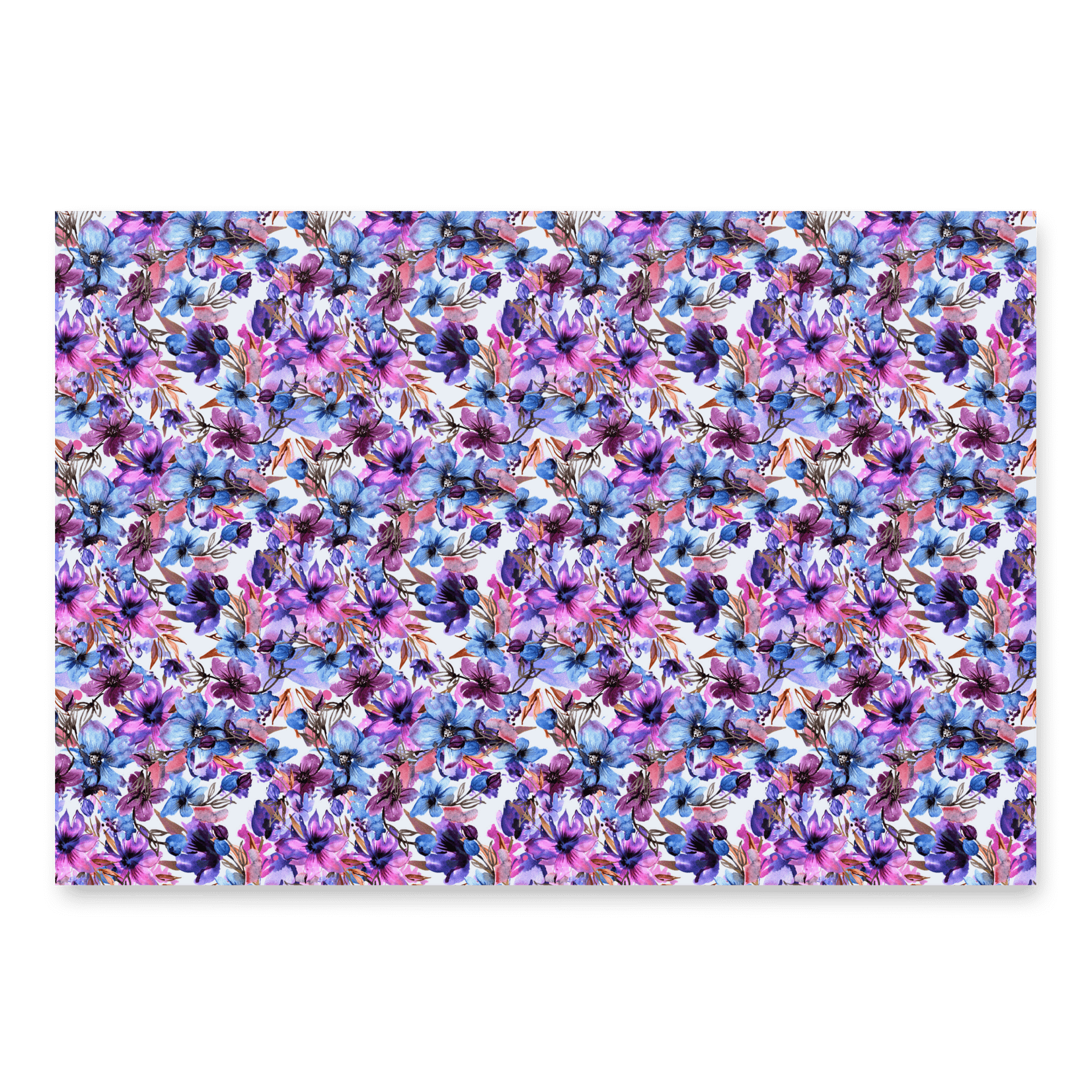 Purple Flowers Paper product image (2)