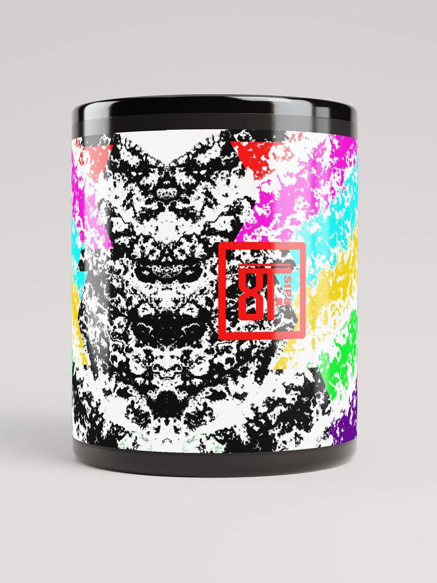 8T Sips Minimal Black Glossy Mug product image (5)