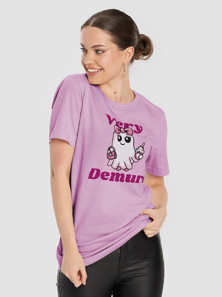 Very Demure Cute Ghost Supersoft Classic Fit T-Shirt product image (2)