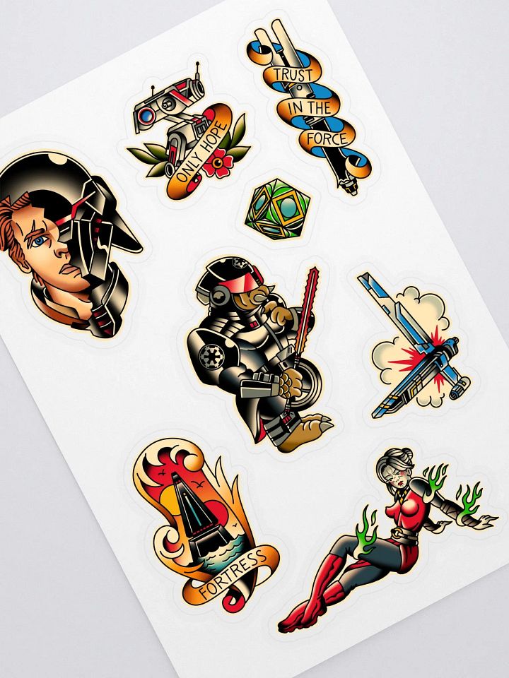 Fallen Order Flash - Sticker Sheet product image (1)