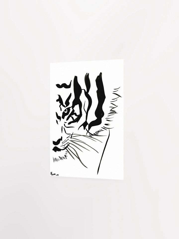 Face Of A Tiger Art Print product image (6)