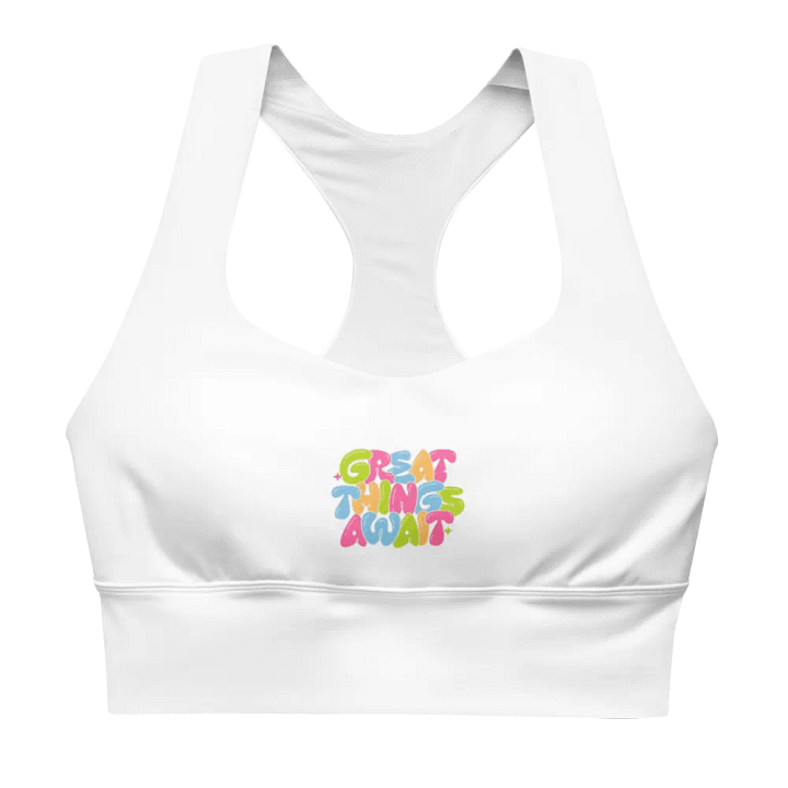 Great Things Await: Sports Bra product image (1)