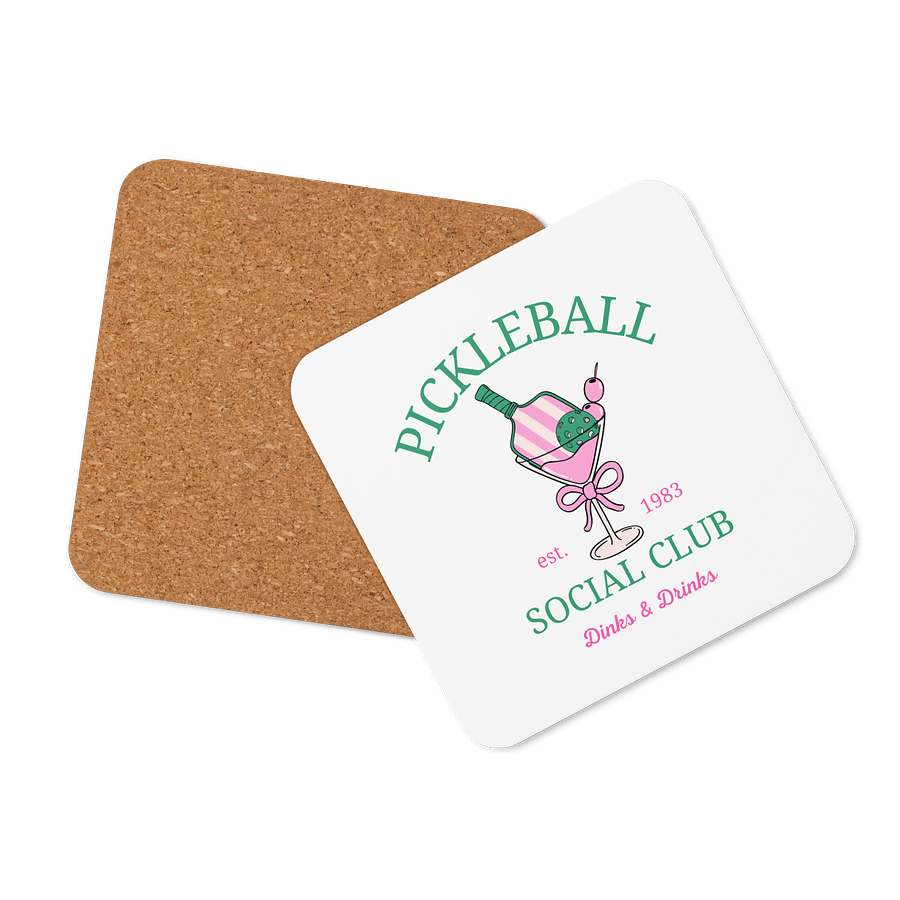Pickleball Social Club Coasters product image (6)