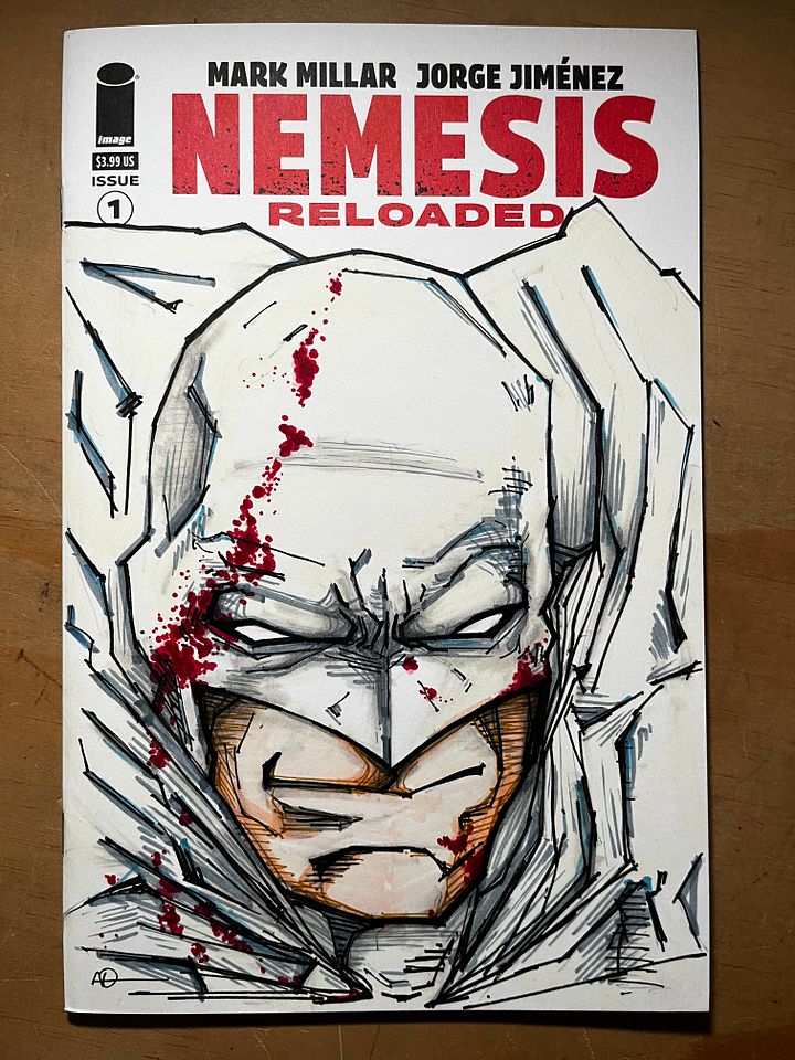 Blank Sketch Variant: Nemesis Reloaded #1 (2023) product image (1)
