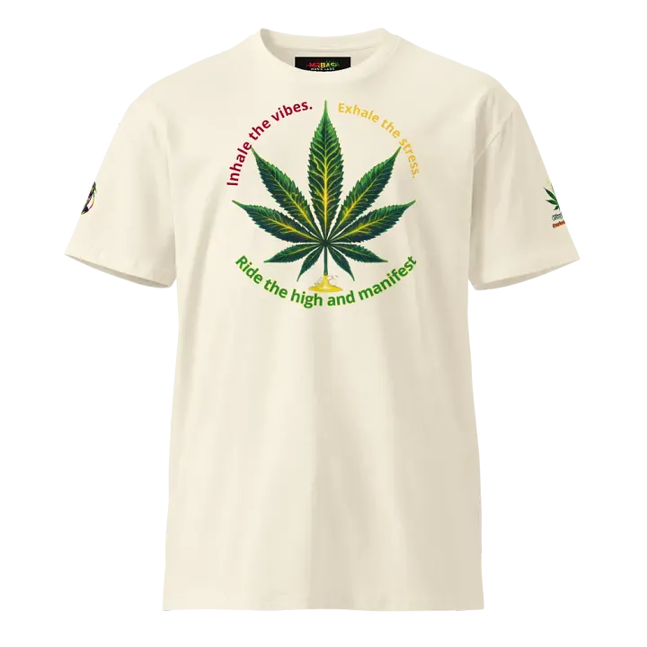 420 💨 "Manifest High Vibes" 420 Tee product image (1)