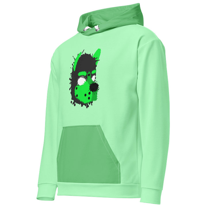 Pup Splatter Hoodie - Green product image (2)