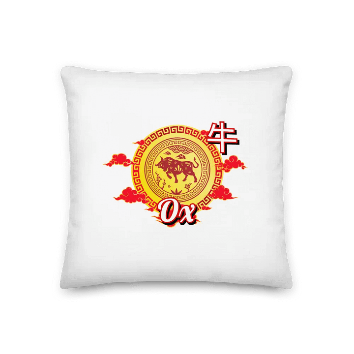 Ox - Chinese Zodiac Pillow product image (1)