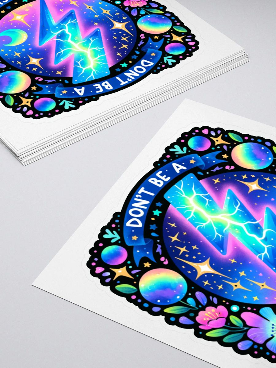 Thunderbolt Kiss Cut Sticker product image (13)