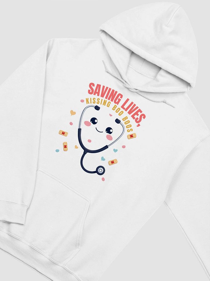 Cheerful Stethoscope Hoodie product image (24)