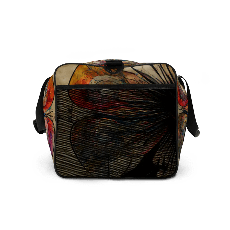 Surreal Mushroom Dreams All-Over Duffle Bag product image (7)