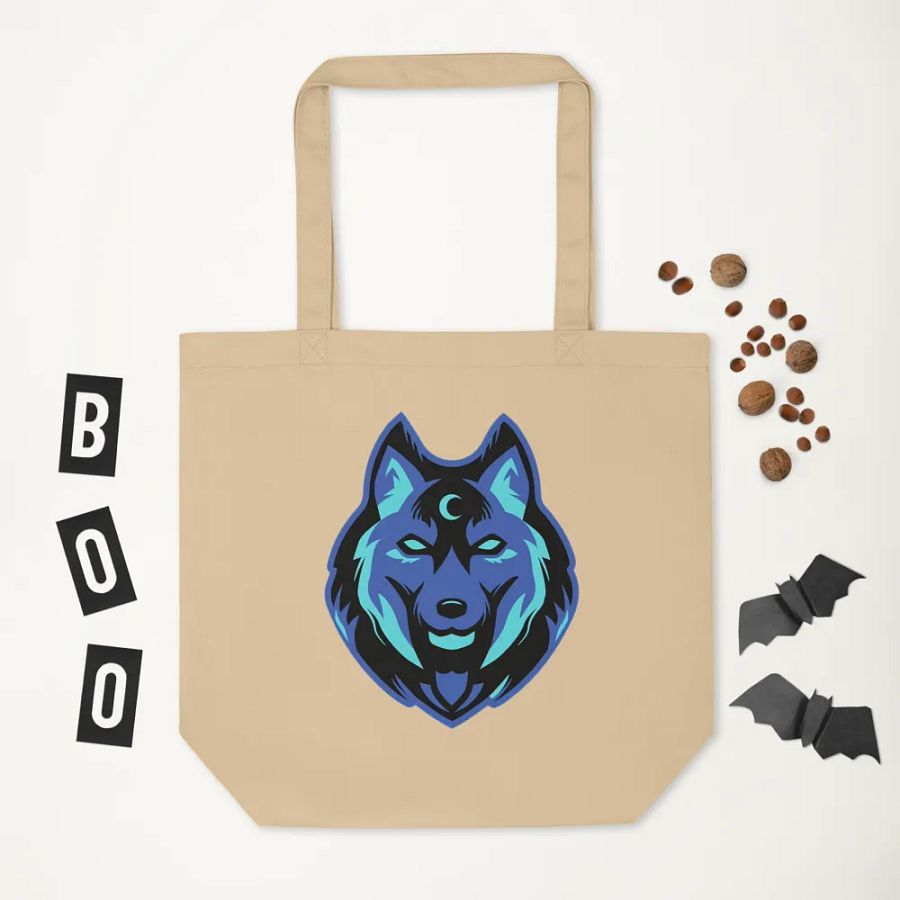 Mystic Wolf Guardian Eco Tote product image (11)