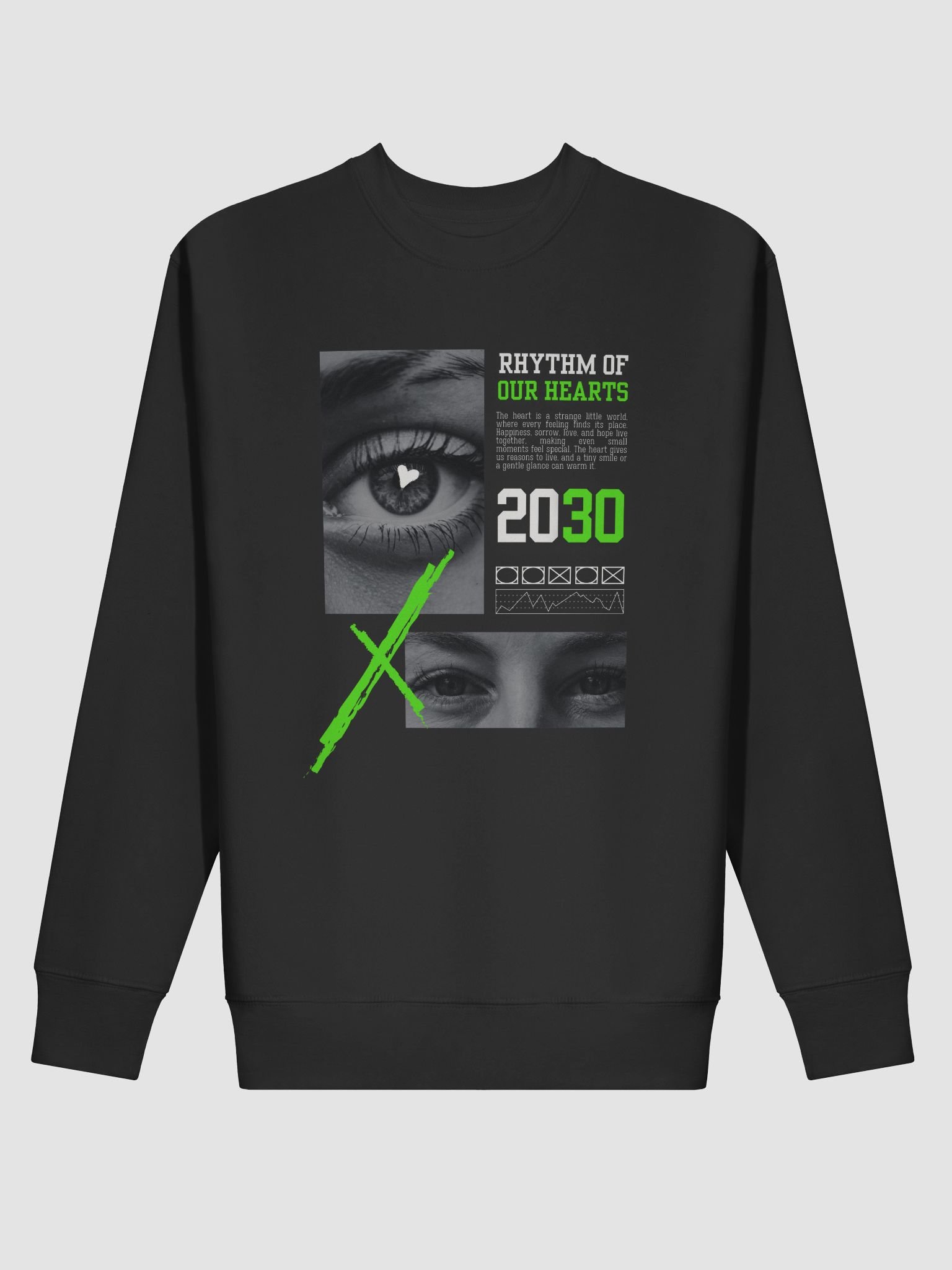 Rhythm of Our Hearts Premium Sweatshirt product image (2)