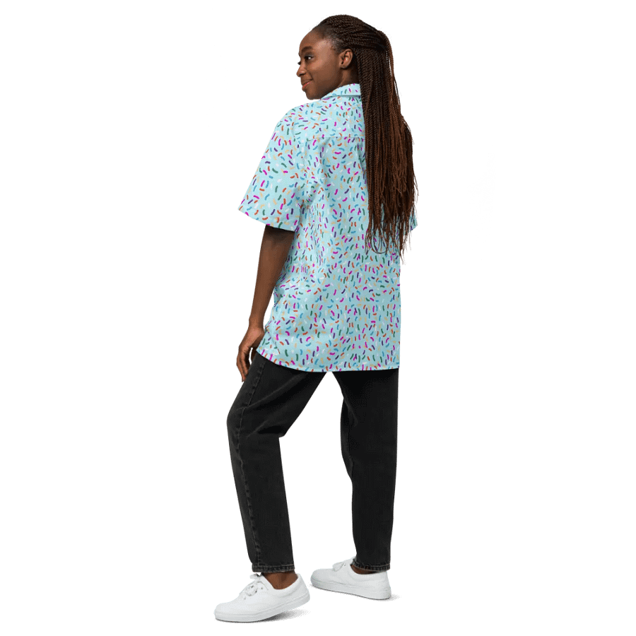 Blue Sprinkle Button Up product image (12)