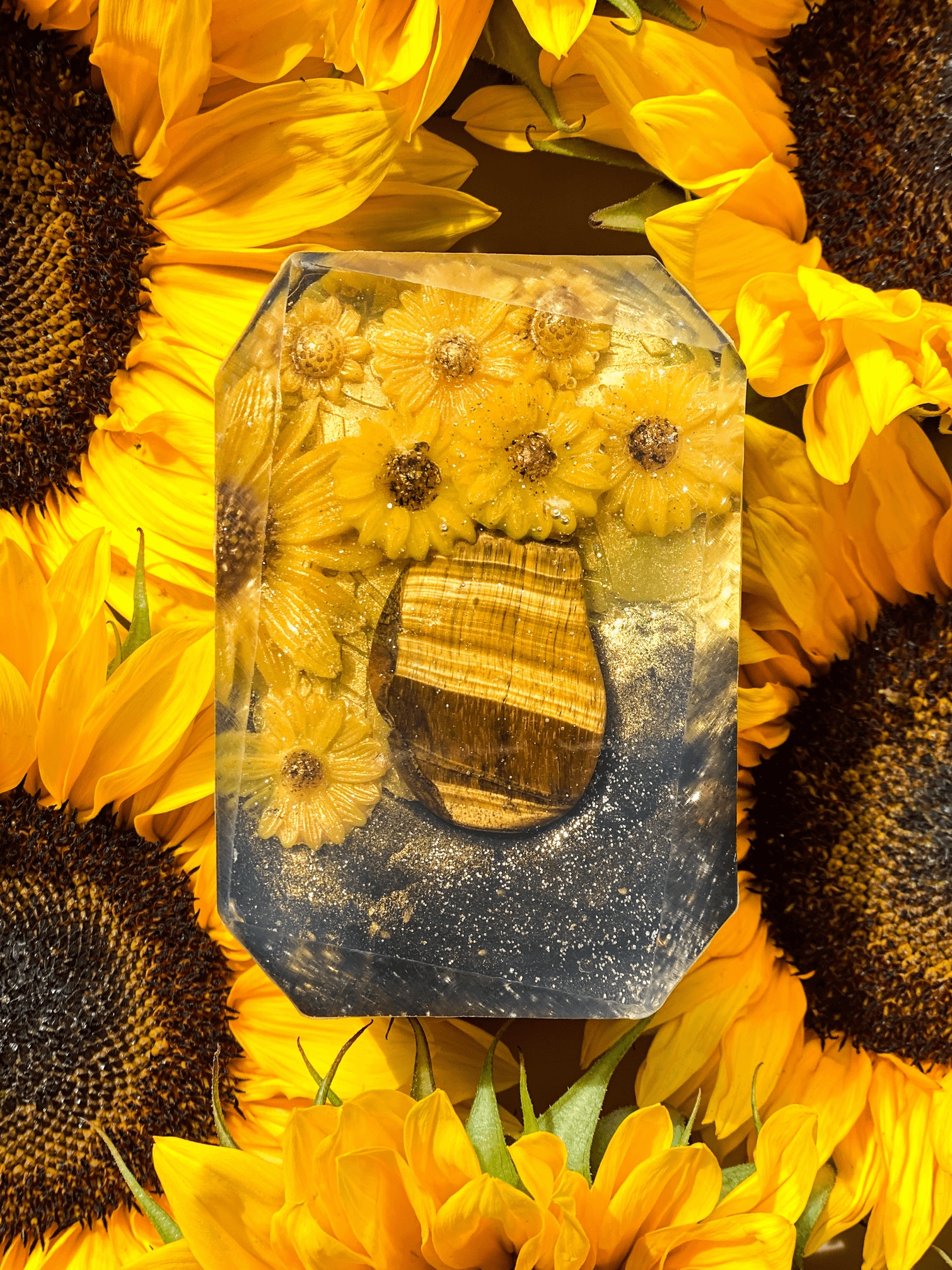 Golden Healer - 5oz Crystal Infused Bar Soap product image (1)