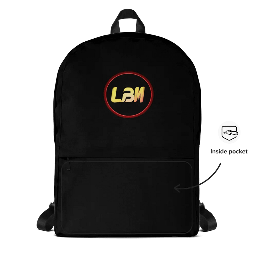 Sac à dos- Espace Laptop- Logo LBM product image (12)