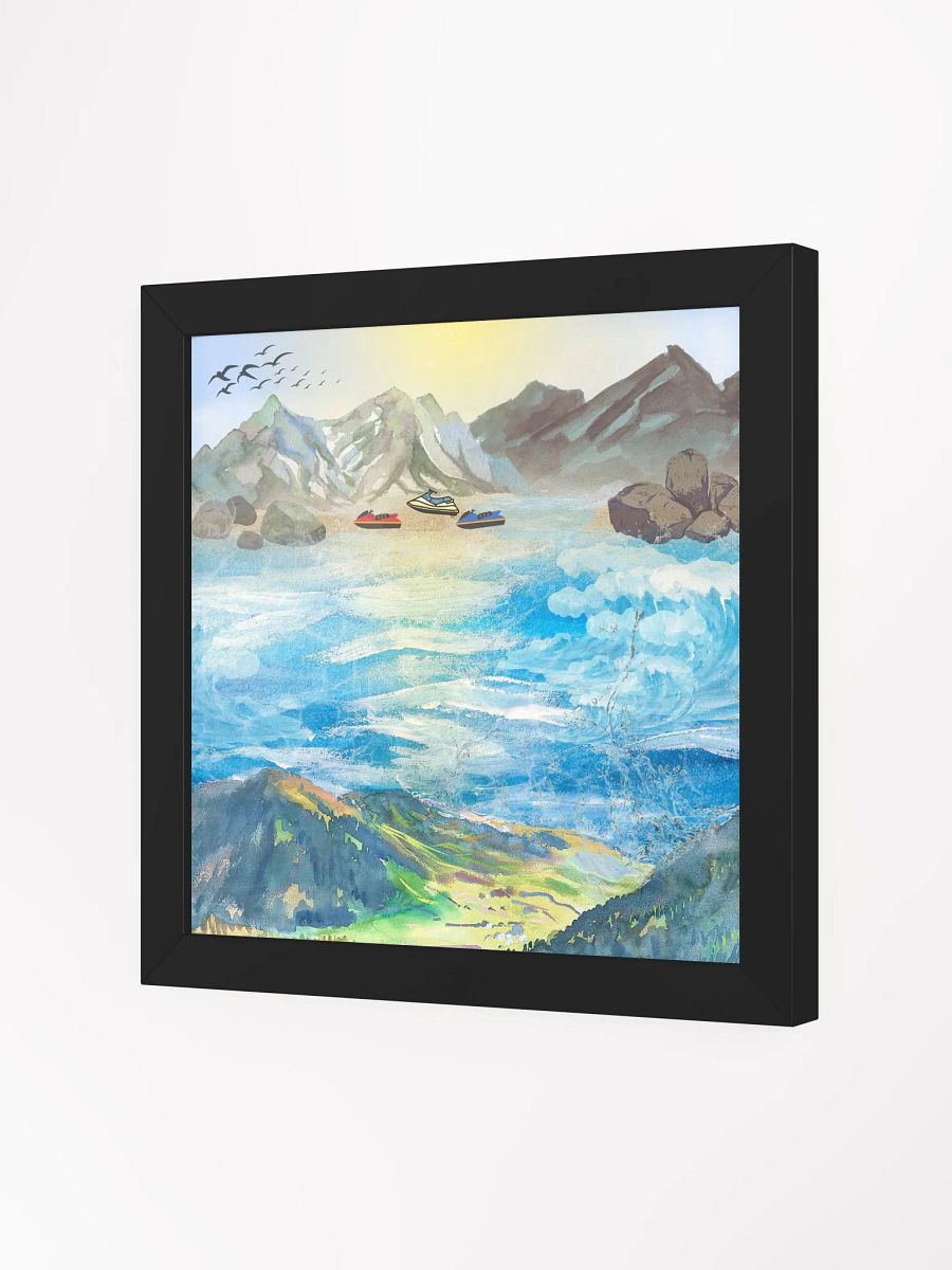 Serene Mountain Vista Framed Poster product image (10)