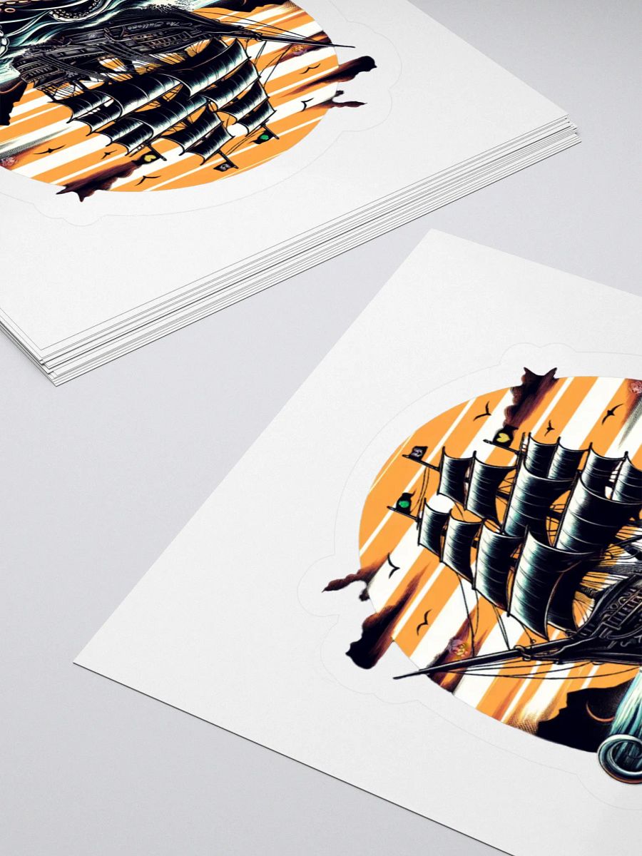 "The Sultana" Pirate Ship Sticker product image (7)