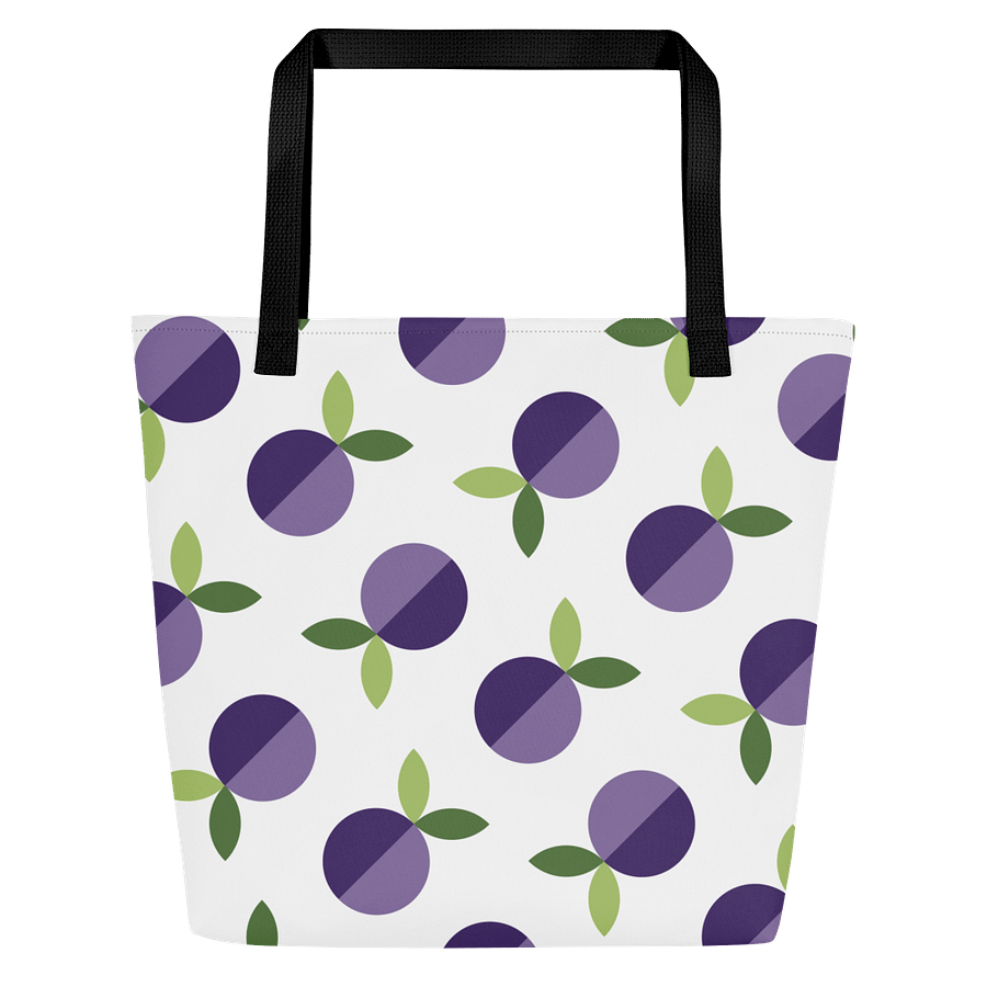 Vibrant Circles and Leaves All-Over Print Tote Bag product image (7)