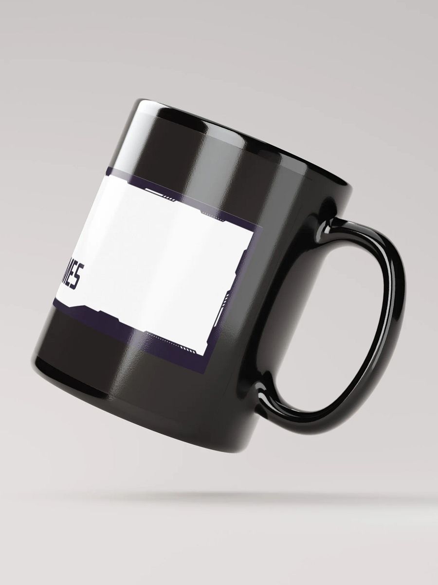 LNLG -Skull Emblem Black Glossy Mug product image (3)
