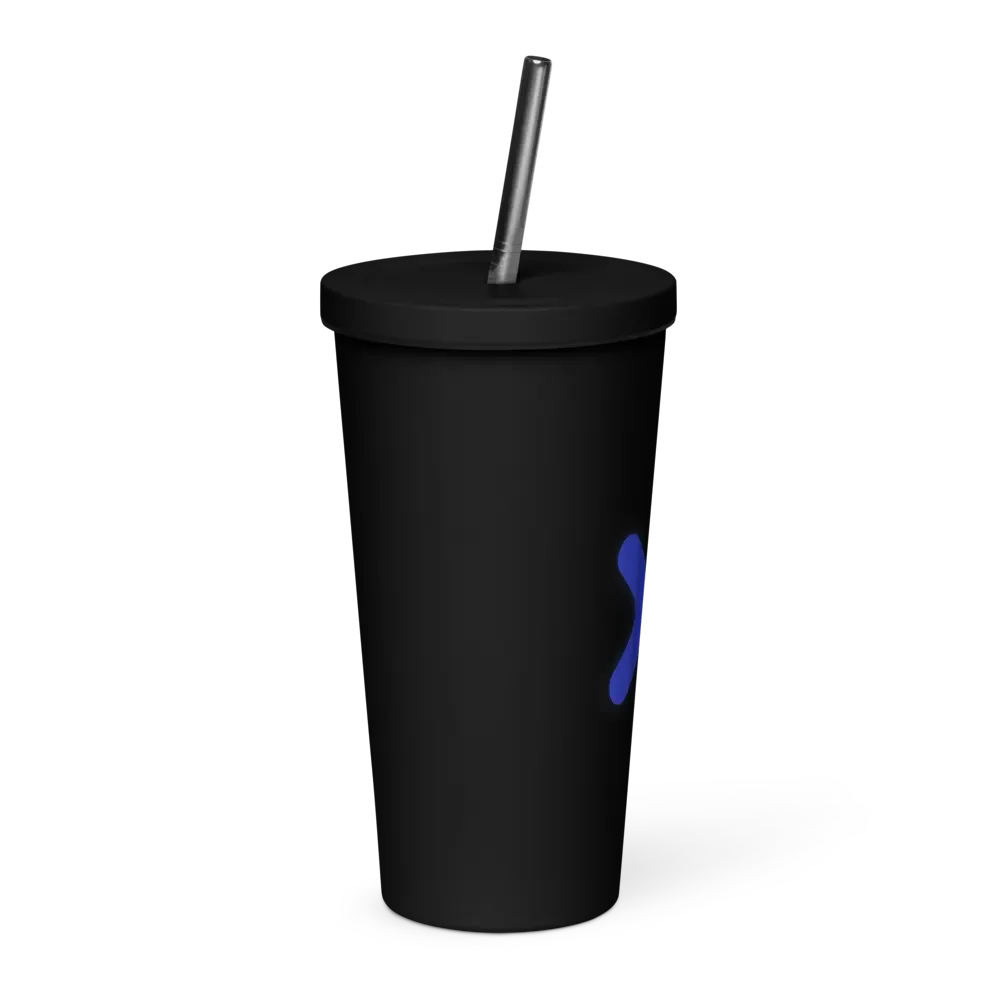 Insulated Tumbler with a Straw product image (4)